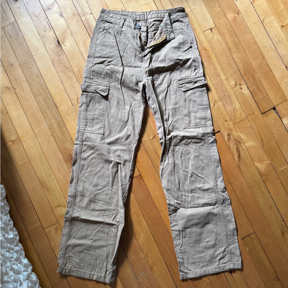 Tan Cargo Pants
